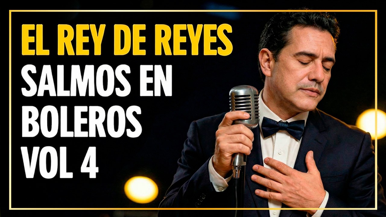 Boleros Cristianos Vol 4 ❤️ El Rey de Reyes | Los Salmos que Sanan el Corazón