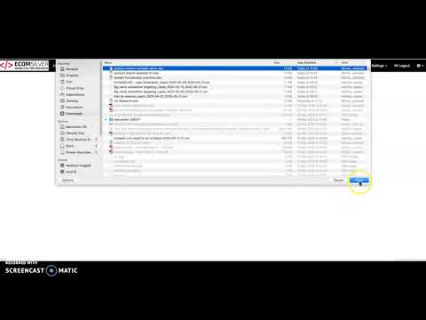 Product Import Tool using the ECOMSILVER CMS