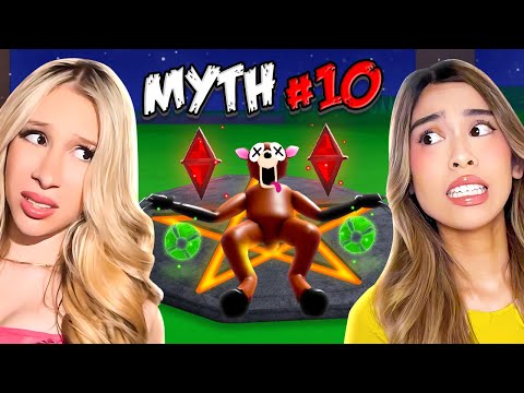 TESTING 99 NIGHTS IN THE FOREST MYTHS HACKS On ROBLOX W KatrinaBuno