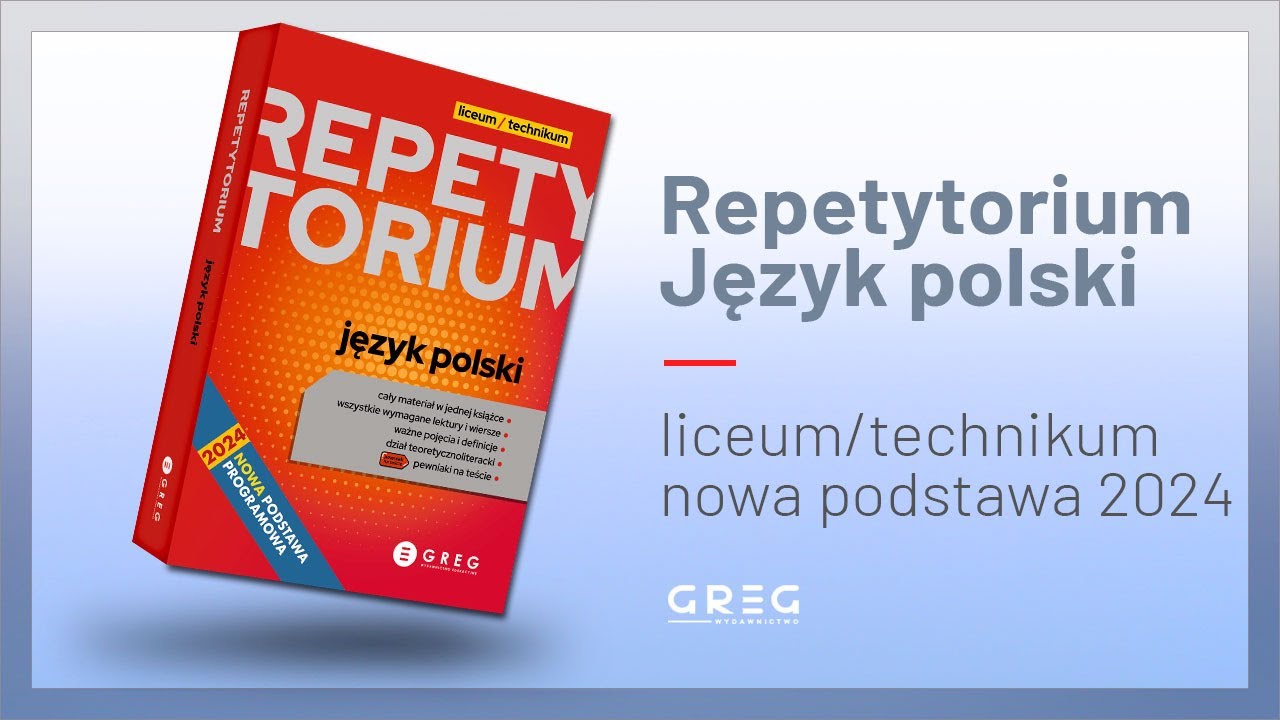 Repetytorium - liceum/technikum - język polski - 2025 - YouTube