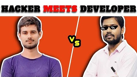 When HACKER meets DEVELOPER meme|Khan sir vs Dhuruv| Funny #memes #comedy #thug #viral