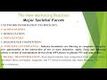 Major societal forces part 1