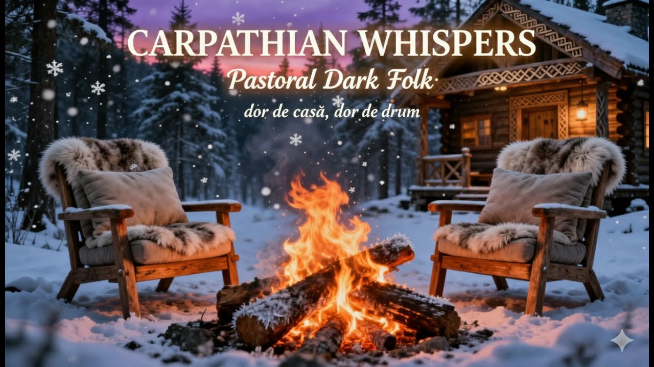 4K Echoes of the Carpathians: A Haunting Pastoral Storytelling by the Fire