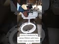 KARMA MAKE BUTTERFLY VALVES WITH PTFE SEAT WITH DOUBLE ACTING ROTARY ACTUATOR WITH SOLENOID VALVES
