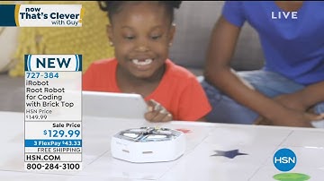 iRobot Root Robot for Coding with Brick Top