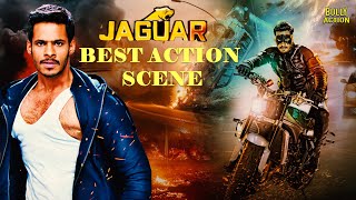 Jaguar | Action Scene | Nikhil Gowda, Deepti Sati, Jagapathi Bapu | Hindi Dubbed Movies 2023