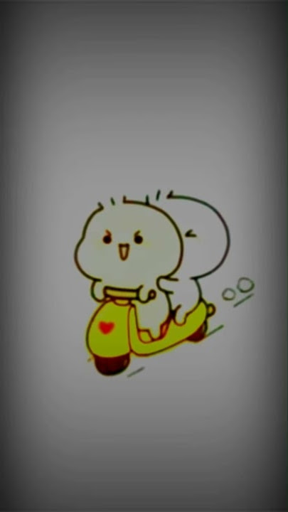 WhatsApp Status Lucu - naik scooter ngebut animasi