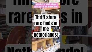 Rare finds at small, village thrift store in the Netherlands! #trashtotreasure #kringloop
