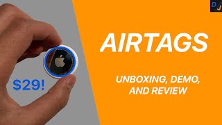 Apple AirTags: Unboxing, Demo, and Review!