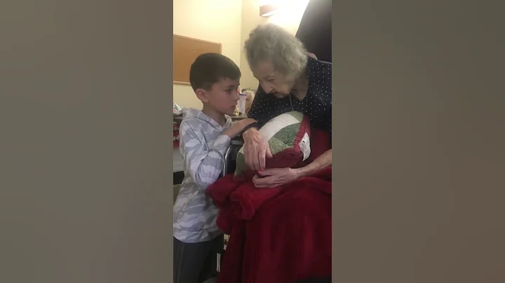 Visiting my great grandma
