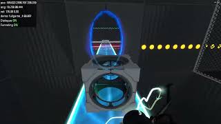&quot;It&#39;s the name of the test&quot; - Portal 2 Test Chamber Gameplay