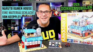 Keeppley - Naruto Ramen House (K20509) Review & Vergleich mit Super18k Version