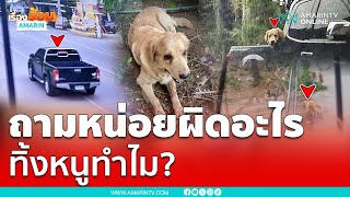 หนูผิดอะไร! อดีตครูทิ้งหมาโกลเด้นฯ ริมทาง | เรื่องร้อนอมรินทร์