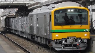 E197系　蓮田駅発車シーン