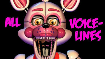 Funtime Foxy | All Voicelines with Subtitles | Ultimate Custom Night