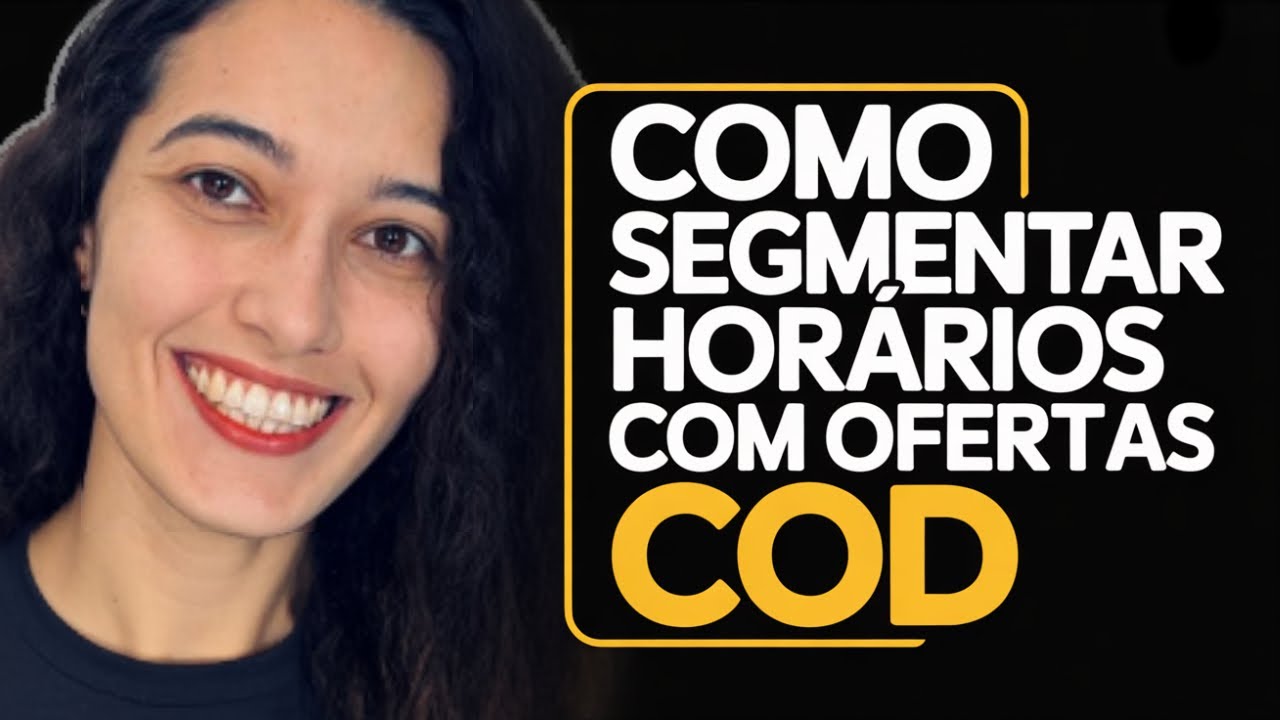 Como SEGMENTAR Os Horários Para Ofertas COD