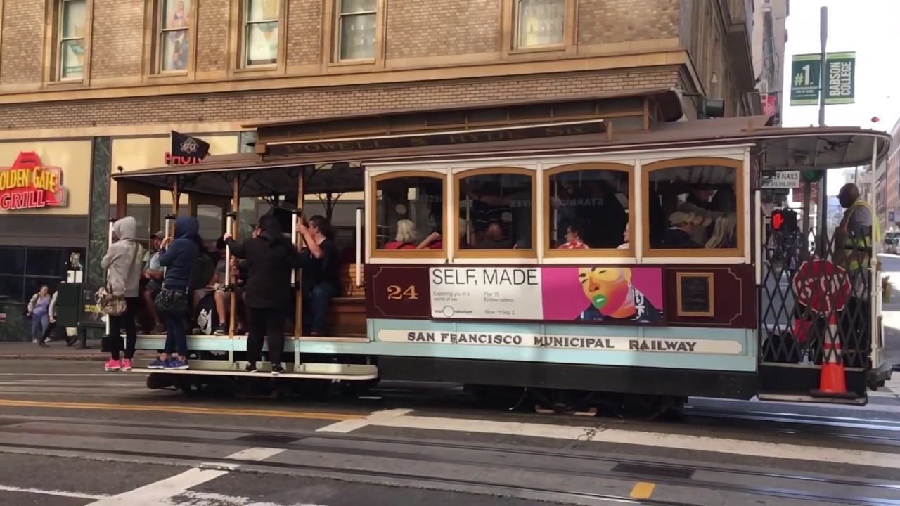 PowellHyde Cable Car 24 Powell St & Sutter St San Francisco