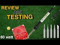 "60W Soldering Iron Review & Testing 🔥 | PCB Soldering Tips & Different Nozzles Explained"