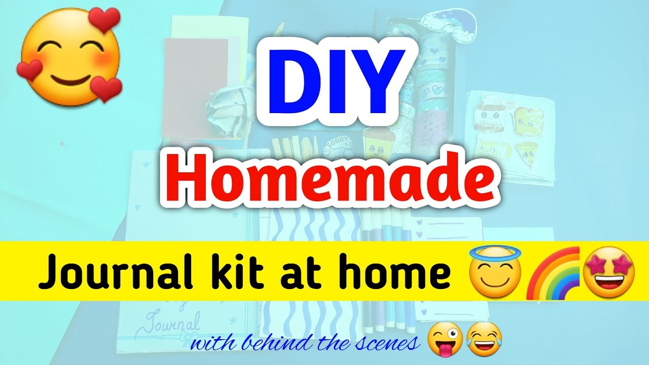 DIY Handmade Journal kit🌈🤩 | how to make Journal set|homemade journal set|journal set making at home