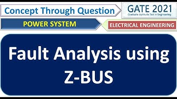 Gate previous year questions (EE) - Fault analysis using Z- Bus