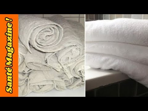 Un truc efficace pour rendre les serviettes de toilettes comme neuves...