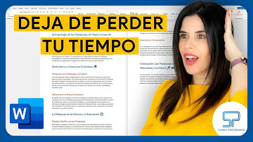 ⚡📝 TÍTULOS AUTOMÁTICOS en Word ✅ TRUCO para ser más eficiente 🚀