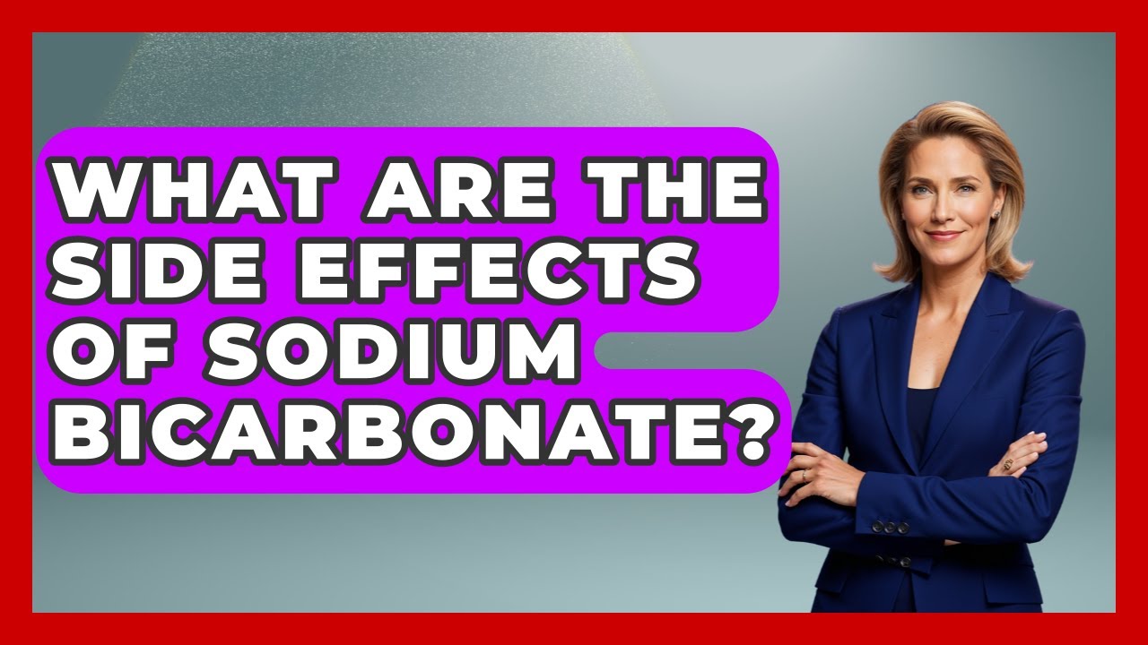 What Are The Side Effects Of Sodium Bicarbonate? - First Response Medicine