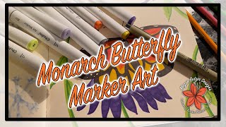 Monarch  Butterfly Art