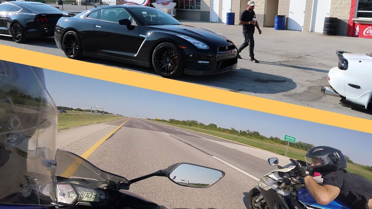 DUAL MOTOVLOG?!?! (GSXR & R3 100MPH+)