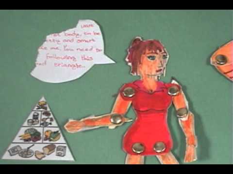 Cartoon for healthy diet - YouTube