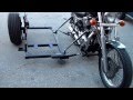 Suzuki Intruder 1400 with sidecar frame Part 2