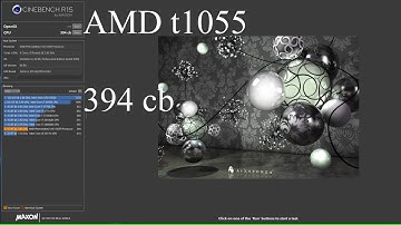 CINEBENCH AMD phenom ii x6 1055t VS Intel Core i7 6700