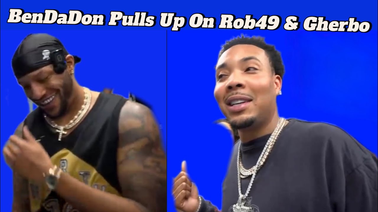 BenDaDon Full Studio Session BTS FT. Rob49 & Gherbo 🔥🔥 - YouTube