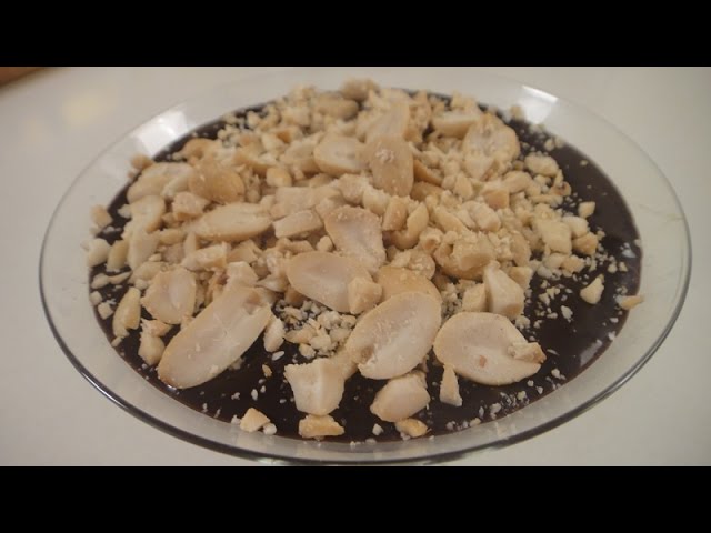 Chocolate Peanut Pannacotta