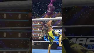 Northern Lights Bomb 💣😨 #shortsfeed #wwe2k26 #guilia #tiffanystratton #smackdown