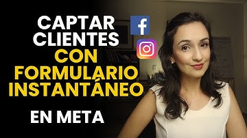Crear publicidad con formulario instantáneo (META ADS)