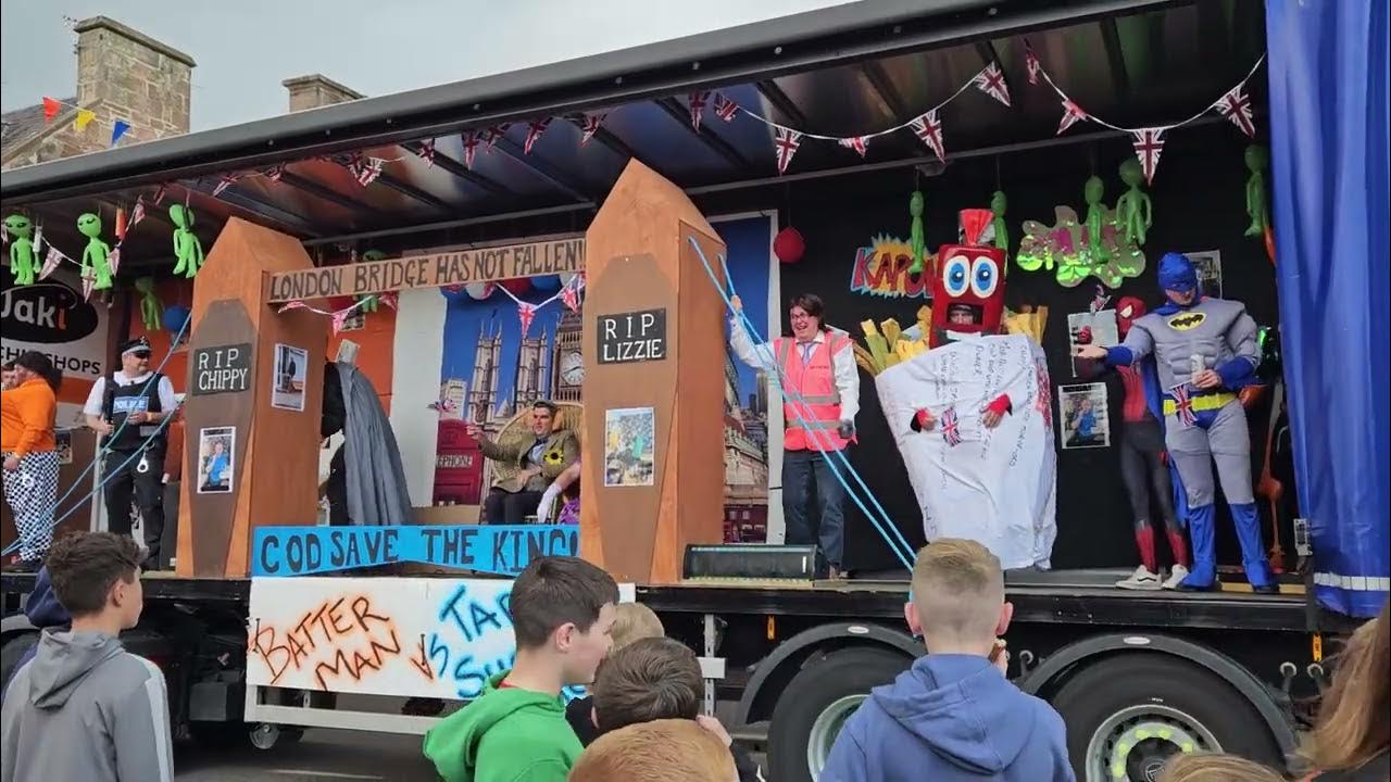 cod save the king, jaki's chip shop muir of ord gala winners YouTube