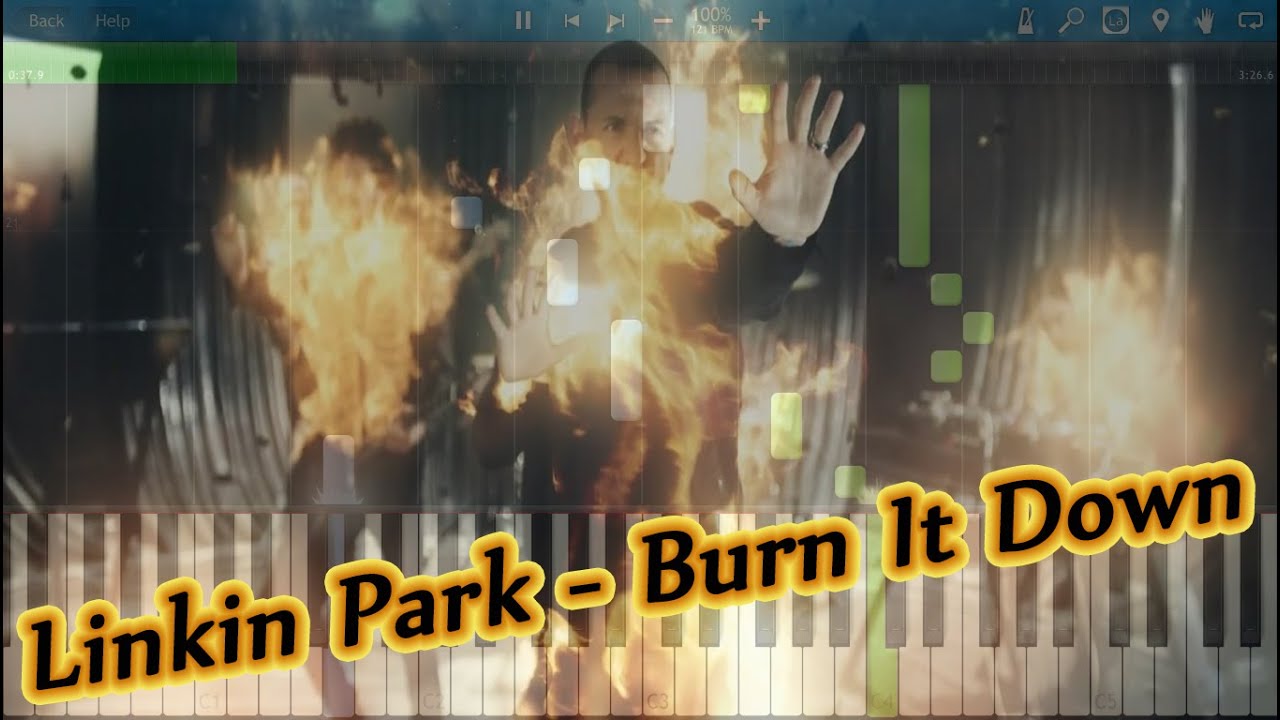 Linkin Park - Burn It Down [Piano Tutorial] Synthesia