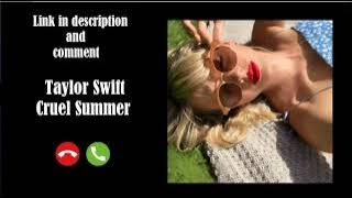 Download lagu Cruel Summer Ringtone by Taylor Swift | SimplyRingtone