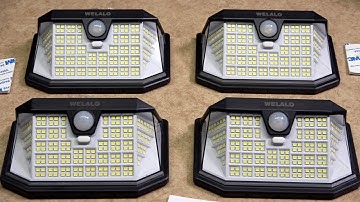 Solar Motion Sensor Lights Outdoor