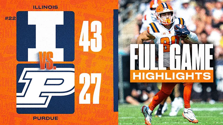 #22 Illinois at Purdue | Full Game Highlights 10/4/25
