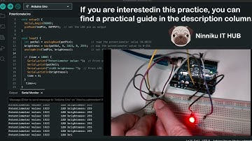 Shine Bright with Potentiometer: Controlling LED Brightness with PWM on Arduino