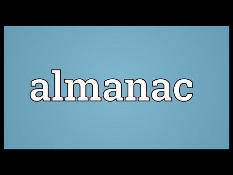Almanac Meaning