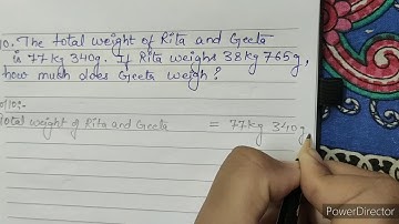#CBSE | #Class3 | #Mathematics | #Chapter12 | #Measurement of #weight | #Ex 51 | #Question no.1