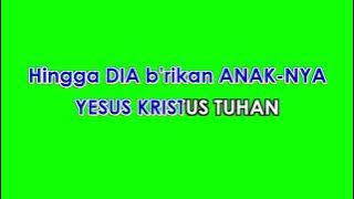 DAMAI YANG SEMPURNA-5 (Sungguh begitu...)- [Bb-B = Do (Nada Dasar Asli)]- Grezia Epiphania - Karaoke