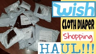 WISH APP- Cloth Diaper Haul!! screenshot 4