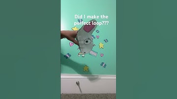 Did I make the perfect loop? #loop #paperdragon #dragon