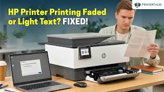 HP Printer Printing Faded or Light Text - Quick Solutions | Printer Tales