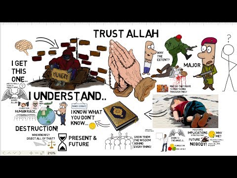 HOW TO TRUST IN ALLAHS PLAN   Omar Suleiman Animated