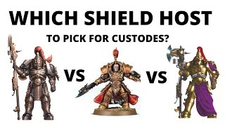 Which Adeptus Custodes Shield Host to Choose in Warhammer 40K? Which Shield Company to Collect